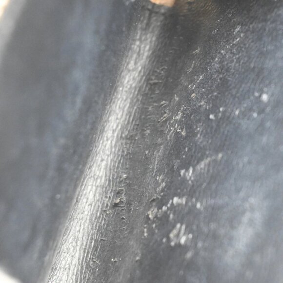 SAINT LAURENT YSL Logo Compact Bifold Wallet Leather Beige 258-082825 - Picture 12 of 15